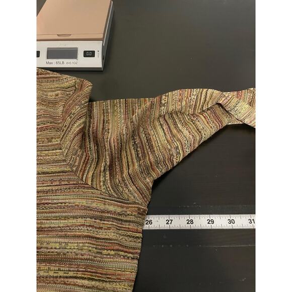 Coldwater Creek Light Sweater Womens 2X Multicolor Space Dye A Line Tunic NEW - Picture 6 of 8